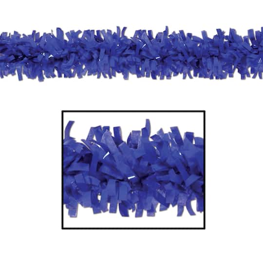 Beistle 25ft. Blue Tissue Festoonings, 2ct.